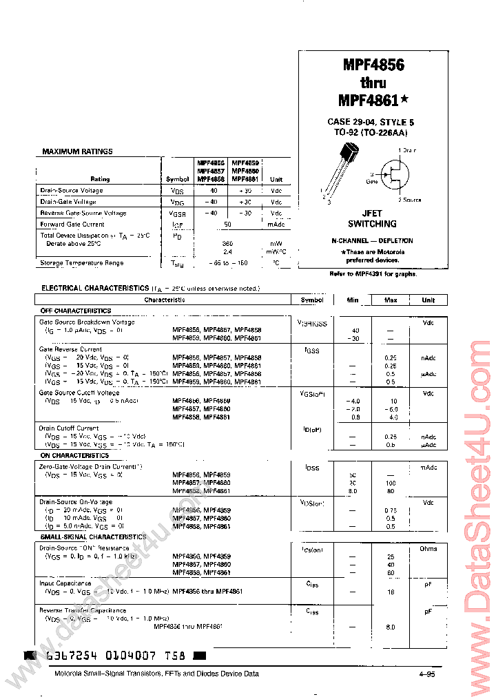 MPF4856_946328.PDF Datasheet