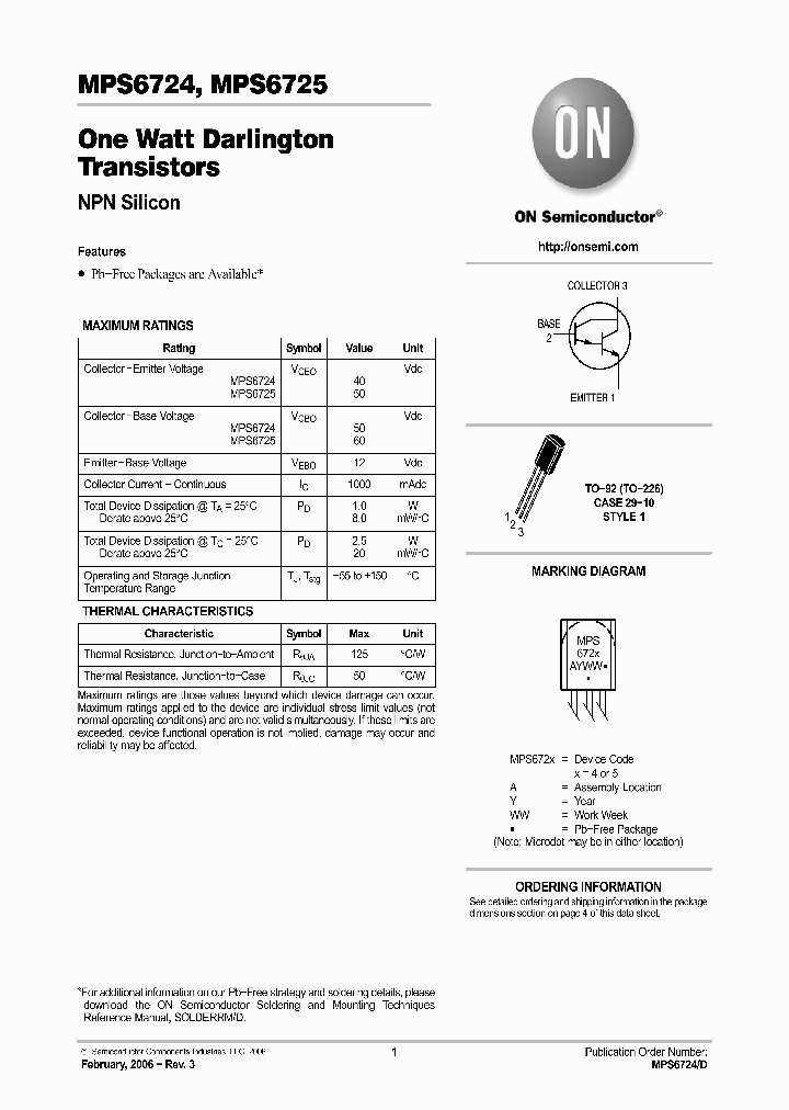 MPS6725G_663462.PDF Datasheet