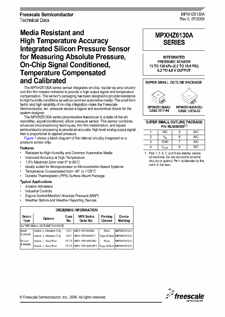 MPXHZ6130A6U_685282.PDF Datasheet