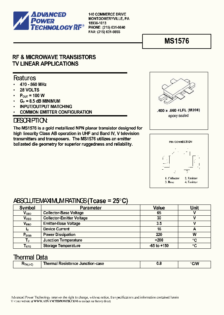 MS1576_621901.PDF Datasheet