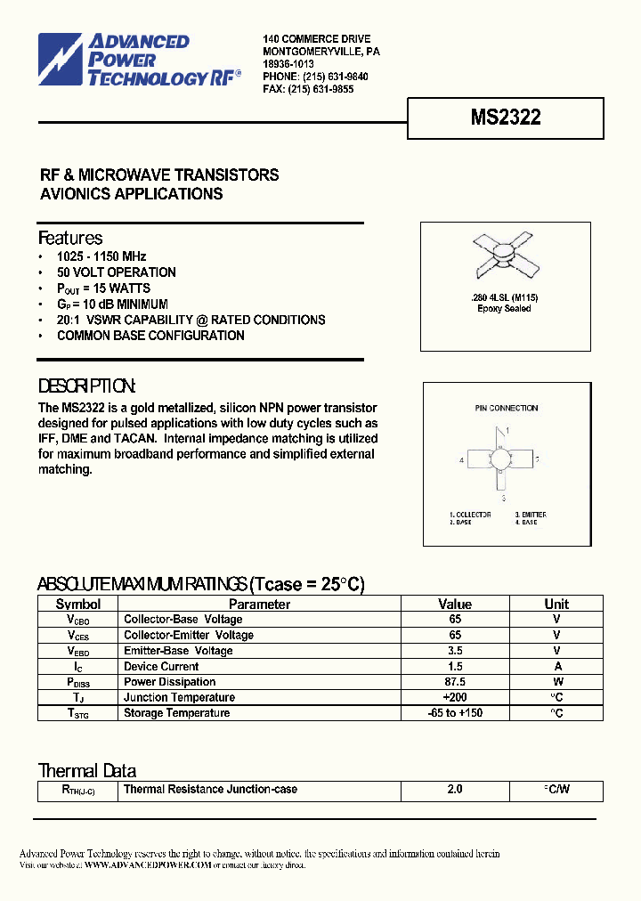 MS2322_647518.PDF Datasheet