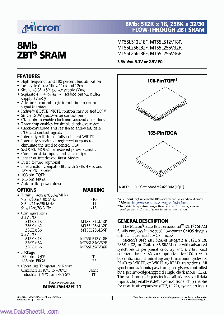 MT55L512V18F_950601.PDF Datasheet