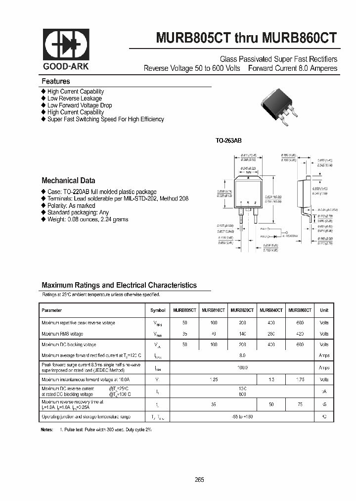 MURB840CT_626430.PDF Datasheet