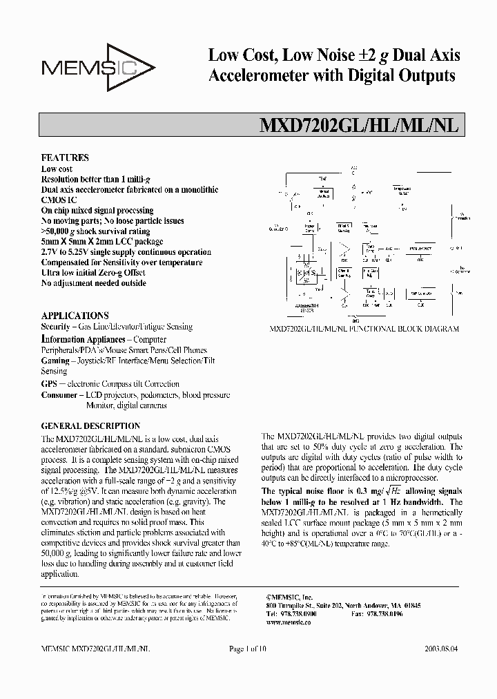 MXD7202HL_645721.PDF Datasheet