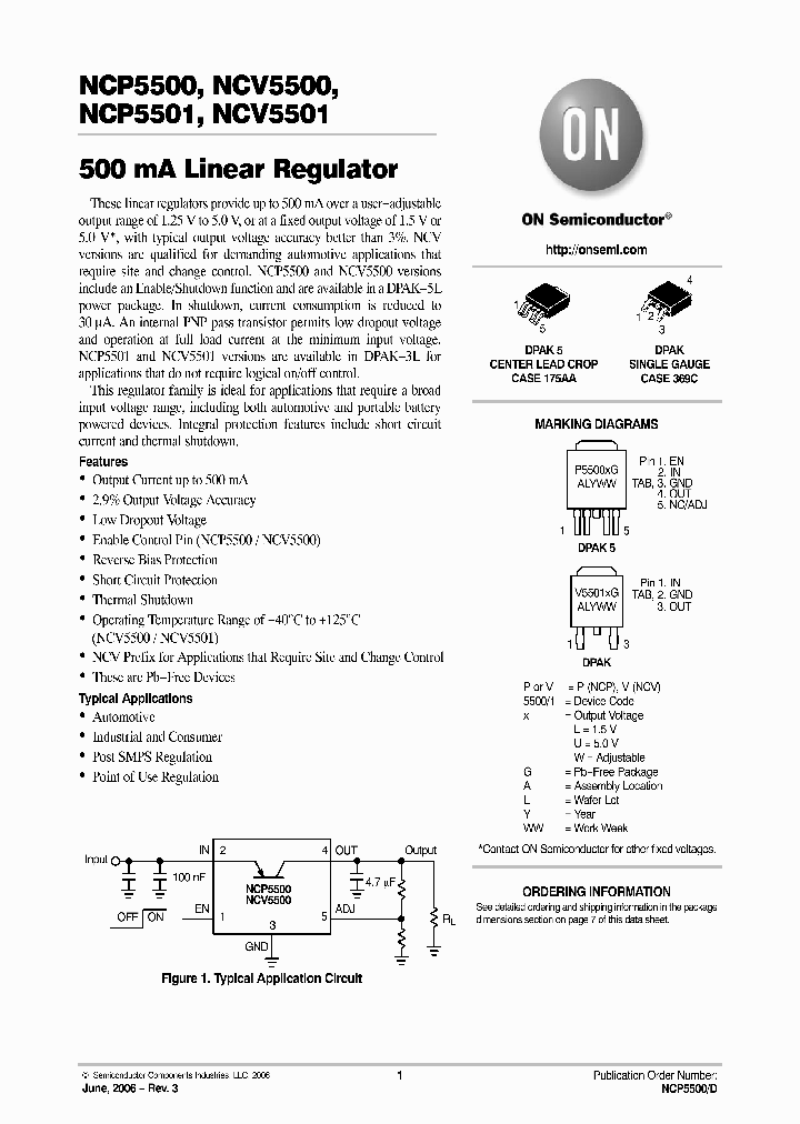 NCP5500DT15RKG_707498.PDF Datasheet