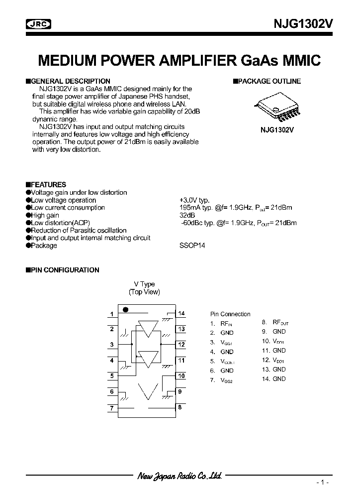 NJG1302V_926605.PDF Datasheet