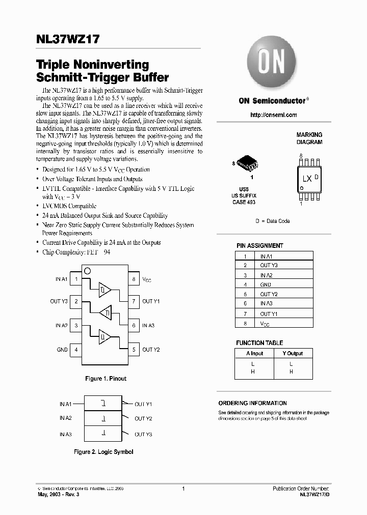 NL37WZ17US_1017477.PDF Datasheet