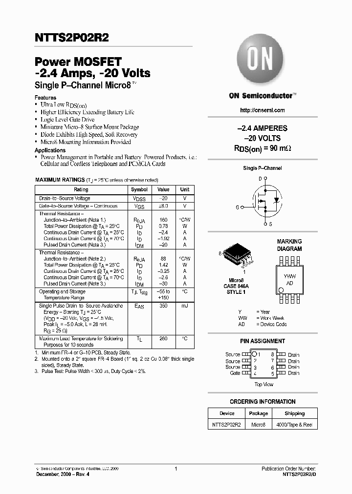 NTTS2P02R2_1016019.PDF Datasheet