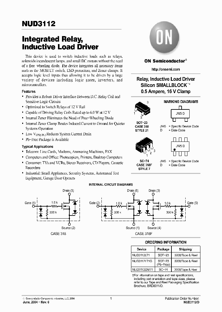 NUD3112_1021120.PDF Datasheet