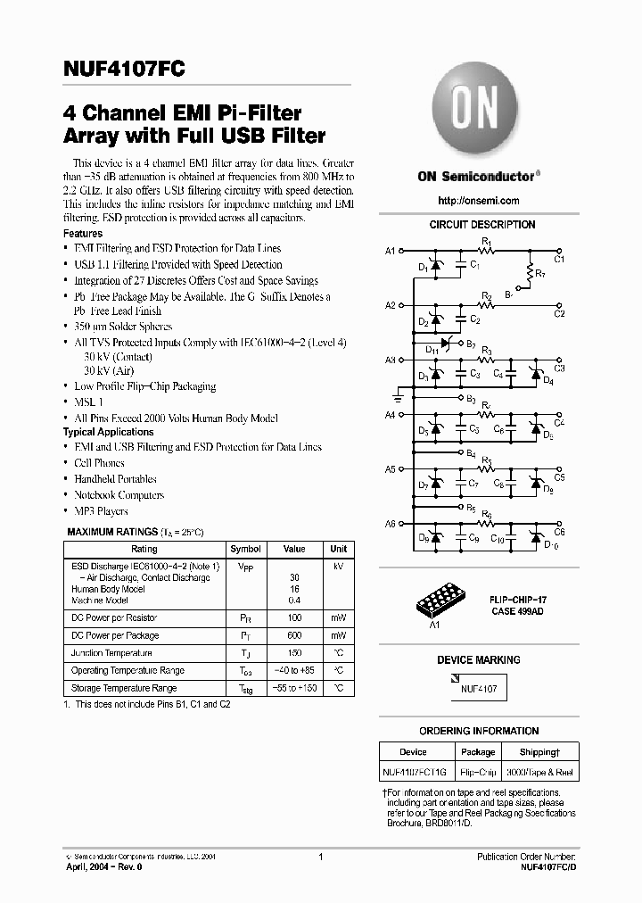NUF4107FC_755791.PDF Datasheet