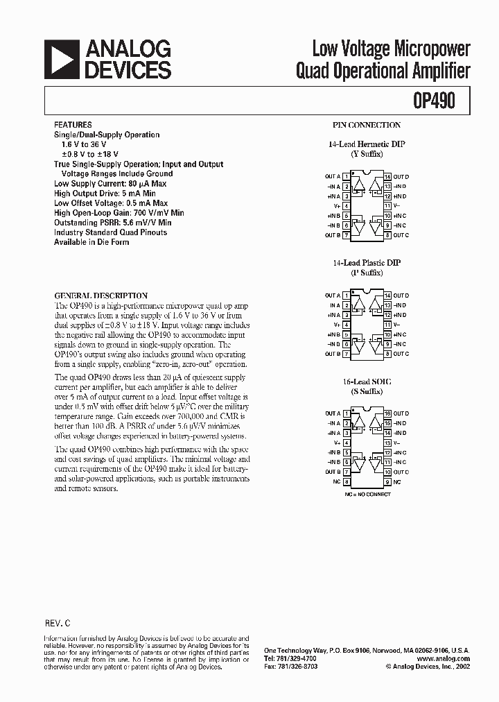 OP490AY883C_918350.PDF Datasheet