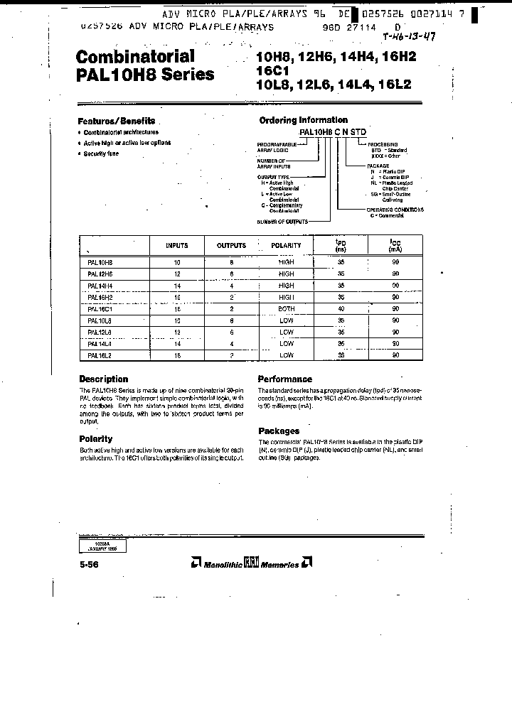 PAL16L2XXX_913260.PDF Datasheet