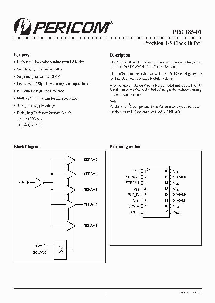 PI6C185-01_1019907.PDF Datasheet