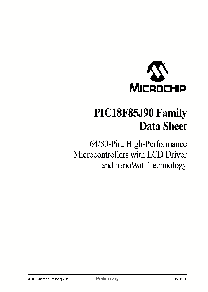 PIC18F85J9084J9083J90_950577.PDF Datasheet