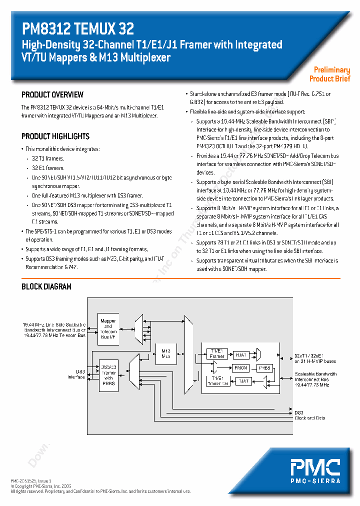 PM8312_907725.PDF Datasheet