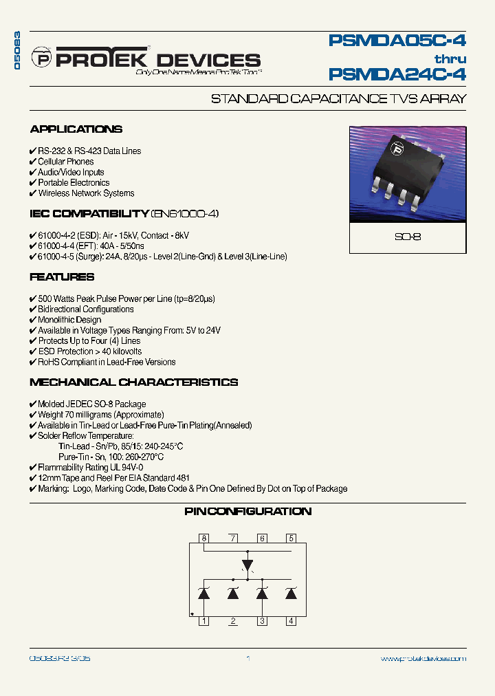 PSMDA05C-4_729321.PDF Datasheet