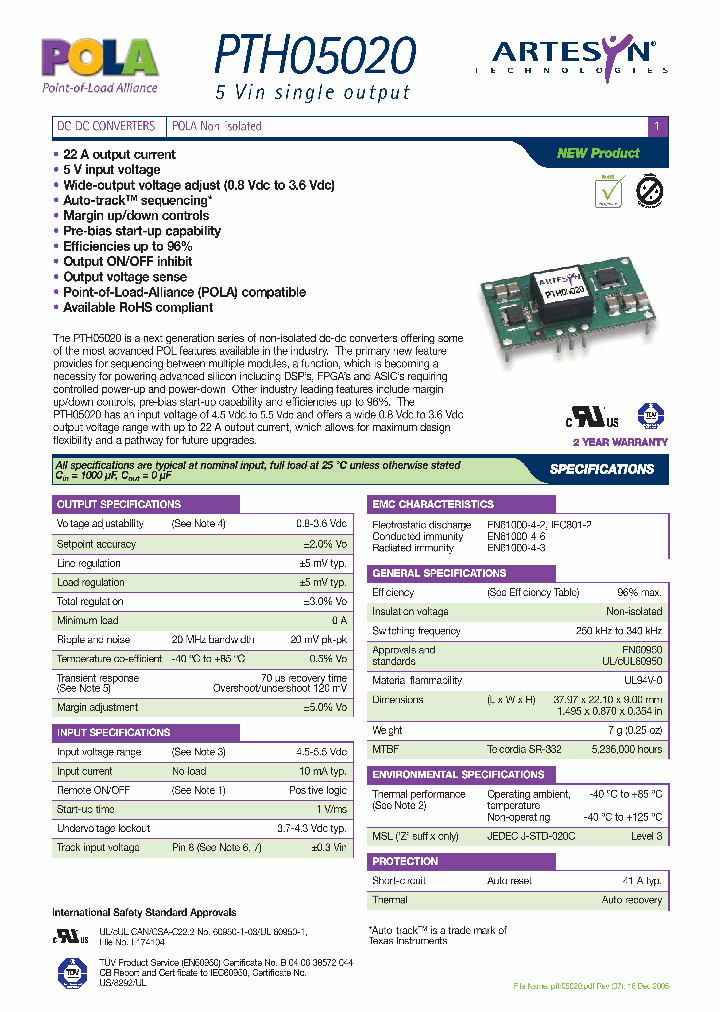 PTH05020WAD_672861.PDF Datasheet