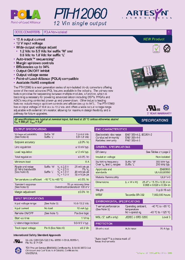 PTH12060WAZ_672980.PDF Datasheet