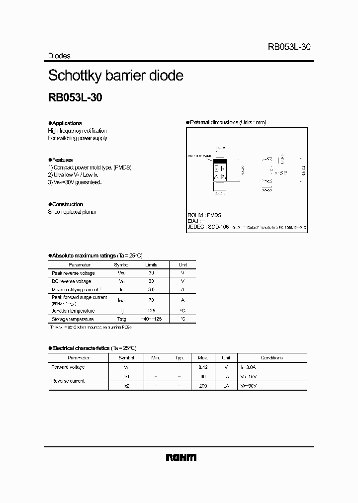 RB053L-30_1014383.PDF Datasheet