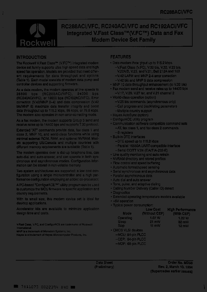 RC288ACI_1020661.PDF Datasheet