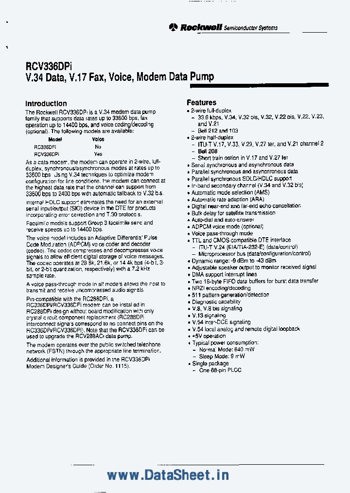 RCV336DPI_944616.PDF Datasheet