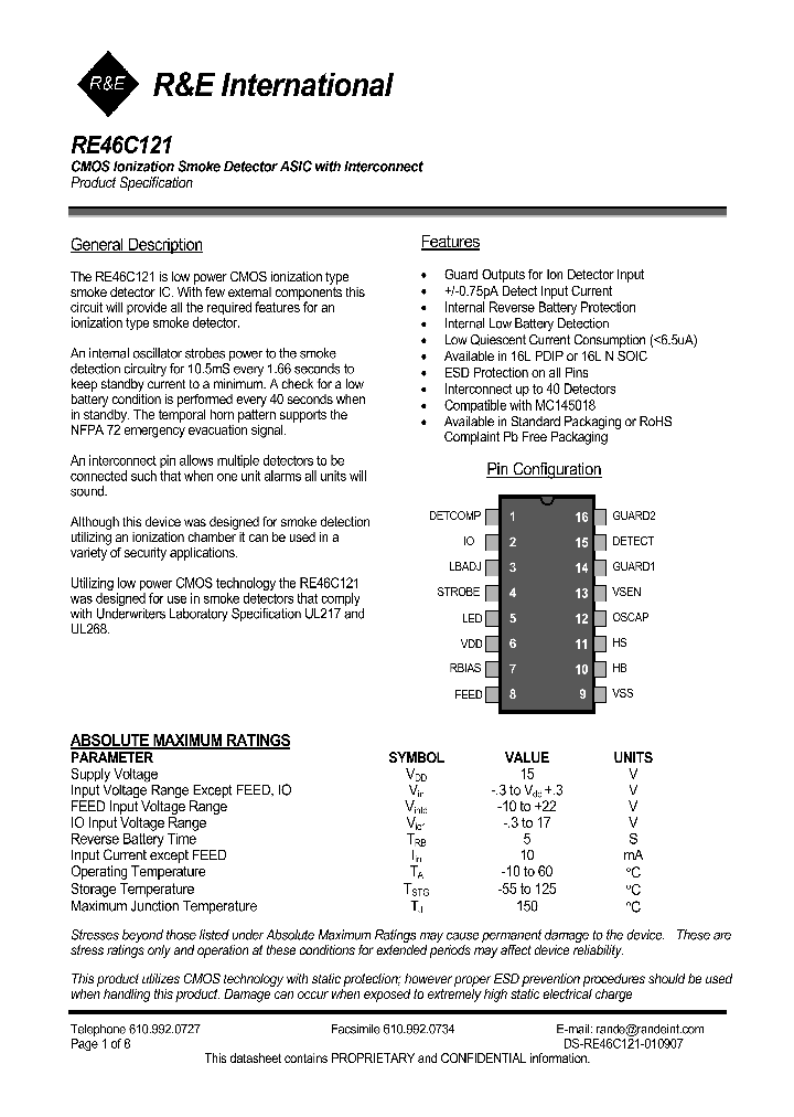 RE46C121_702187.PDF Datasheet