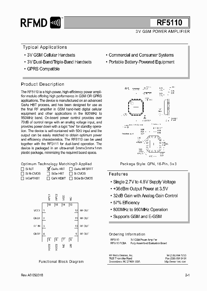RF5110_1021693.PDF Datasheet