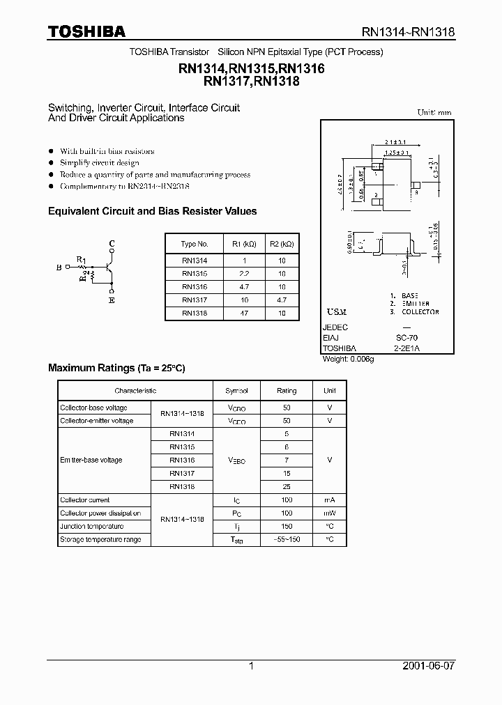 RN1318_700009.PDF Datasheet