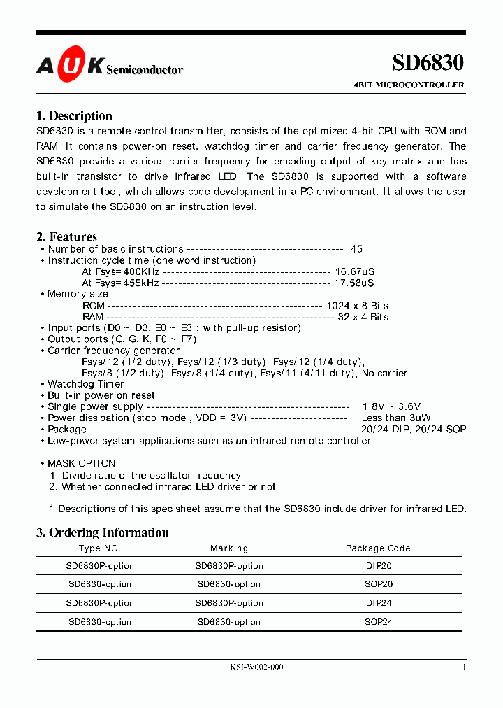 SD6830_819741.PDF Datasheet
