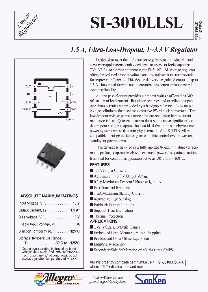 SI-3010LLSL-TL_1115355.PDF Datasheet