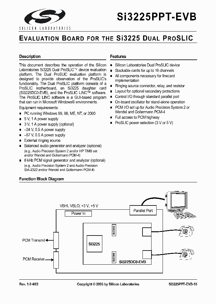 SI3225PPT-EVB_1010382.PDF Datasheet