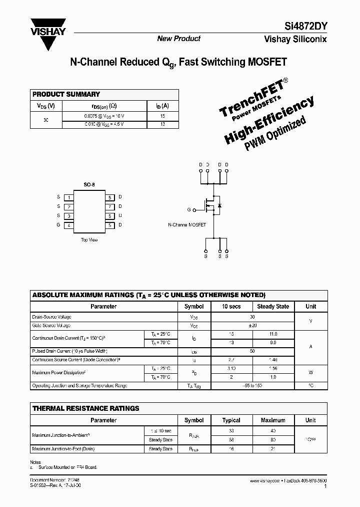 SI4872DY_1018154.PDF Datasheet