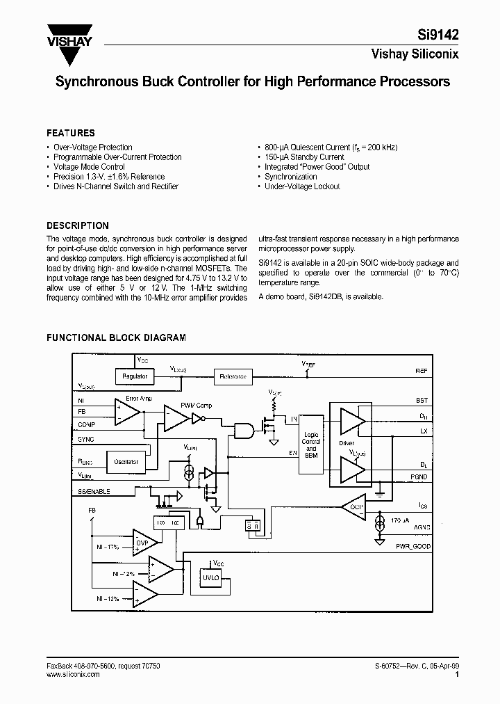 SI9142_1019463.PDF Datasheet