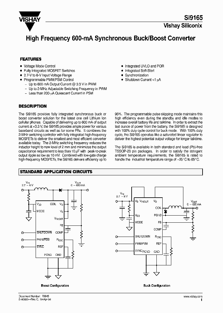 SI9165_826563.PDF Datasheet