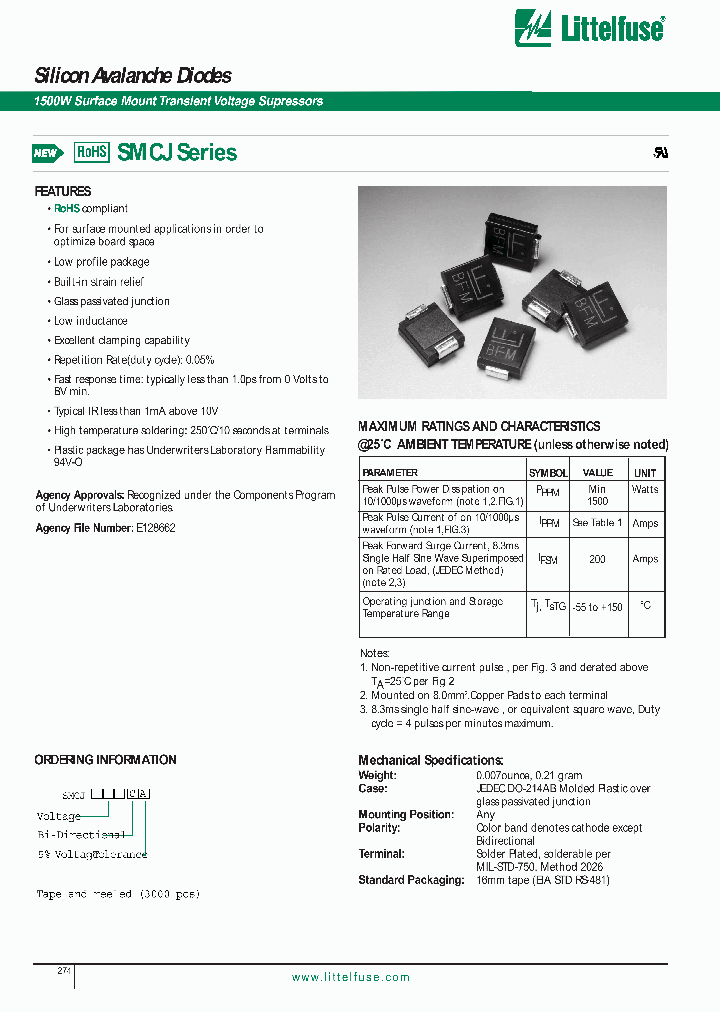 SMCJ78A_825707.PDF Datasheet