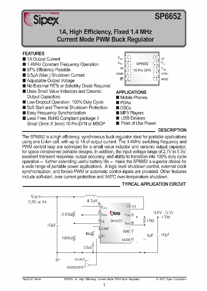 SP6652ER_1018411.PDF Datasheet