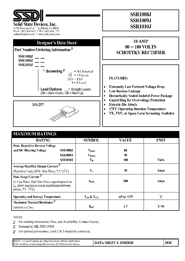SSR1008J_1020307.PDF Datasheet