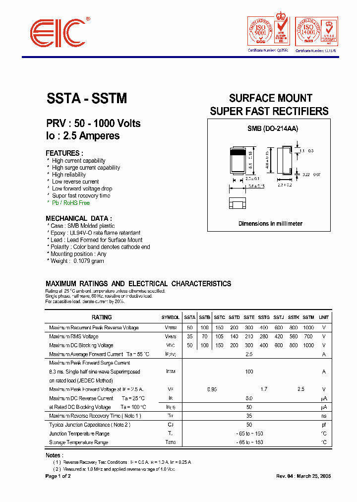 SSTA_953981.PDF Datasheet