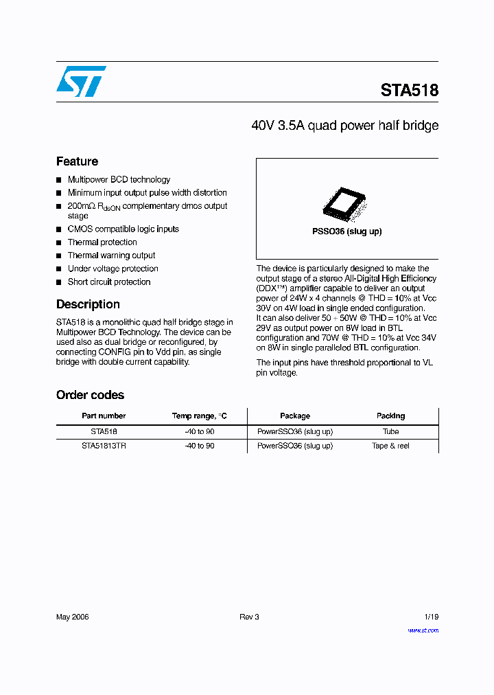 STA518_868410.PDF Datasheet