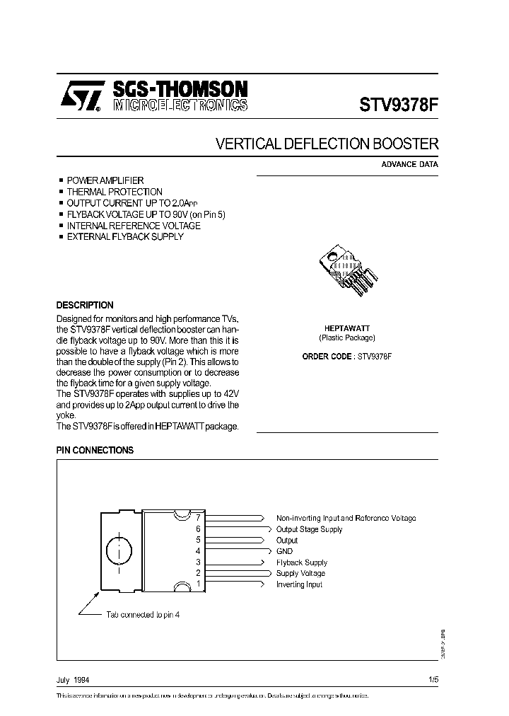 STV9378F_1019263.PDF Datasheet