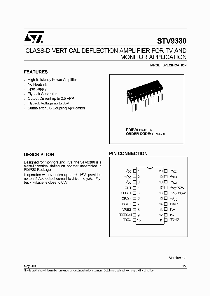 STV9380_864133.PDF Datasheet