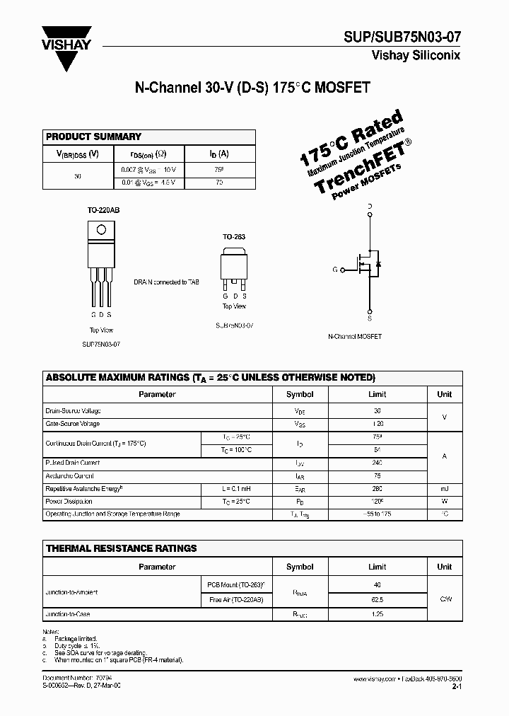 SUP75N03-07_793011.PDF Datasheet