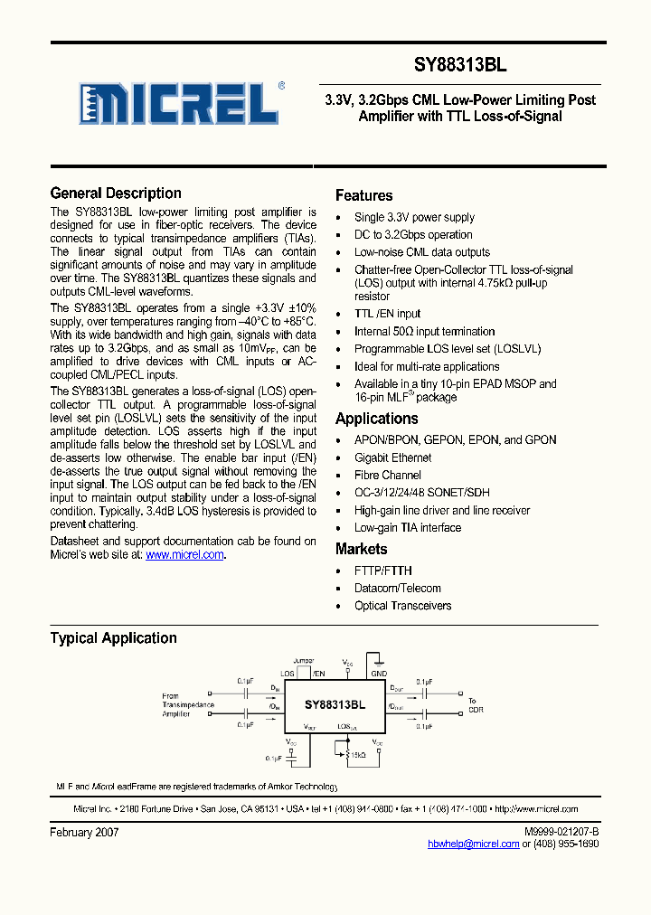 SY88313BLMG_1115321.PDF Datasheet