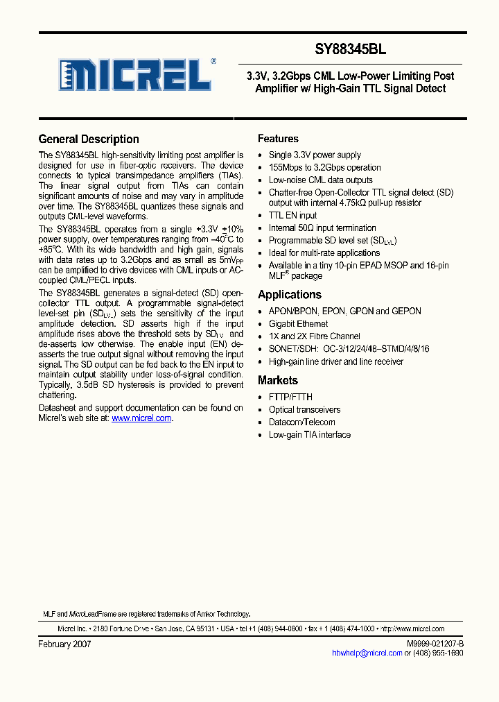 SY88345BLMG_1115311.PDF Datasheet