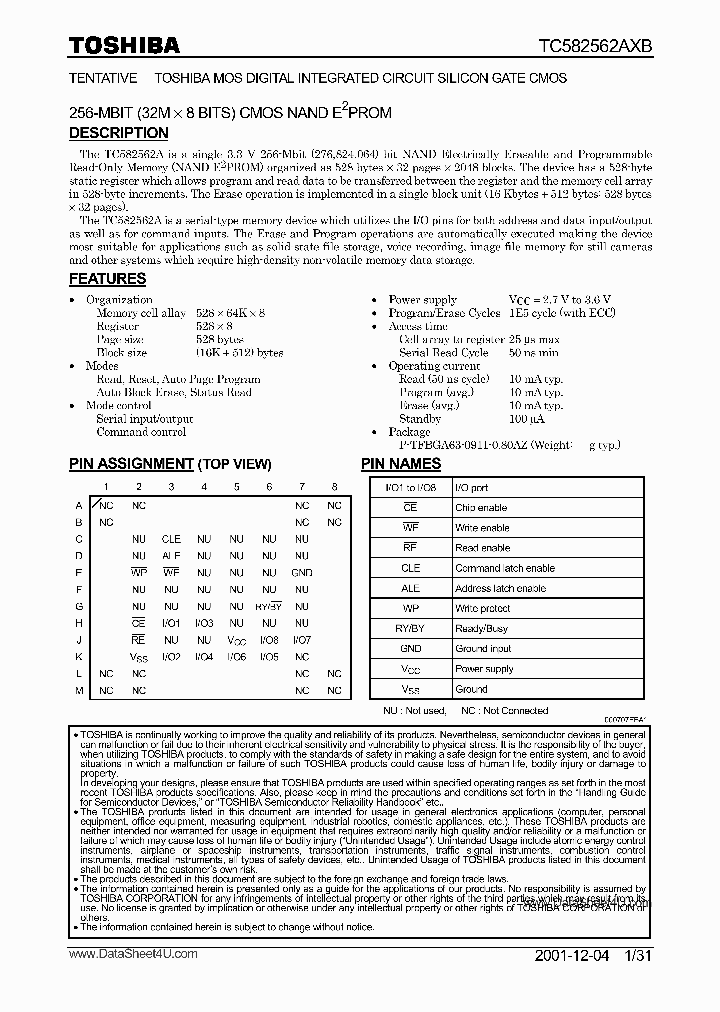 TC582562AXB_873311.PDF Datasheet
