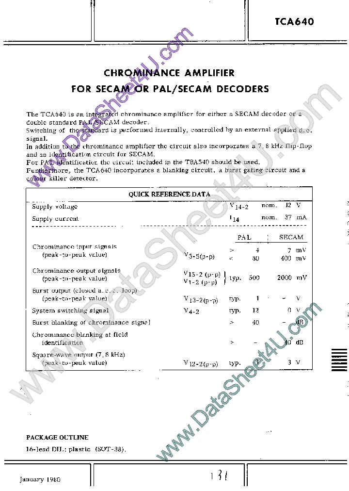 TCA640_901957.PDF Datasheet
