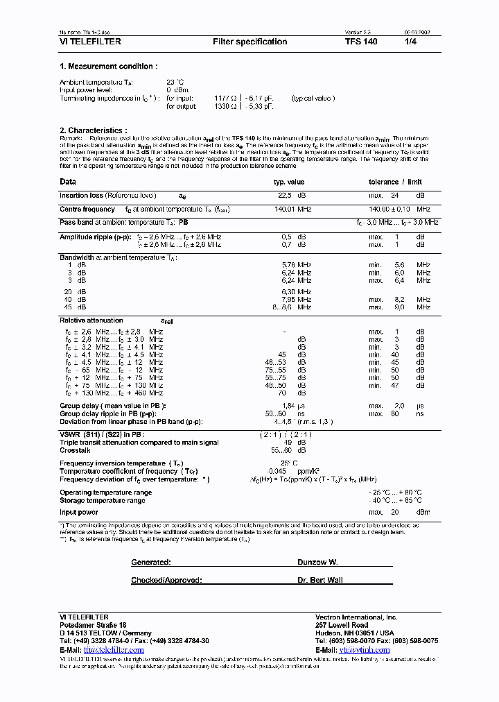 TFS140_938333.PDF Datasheet
