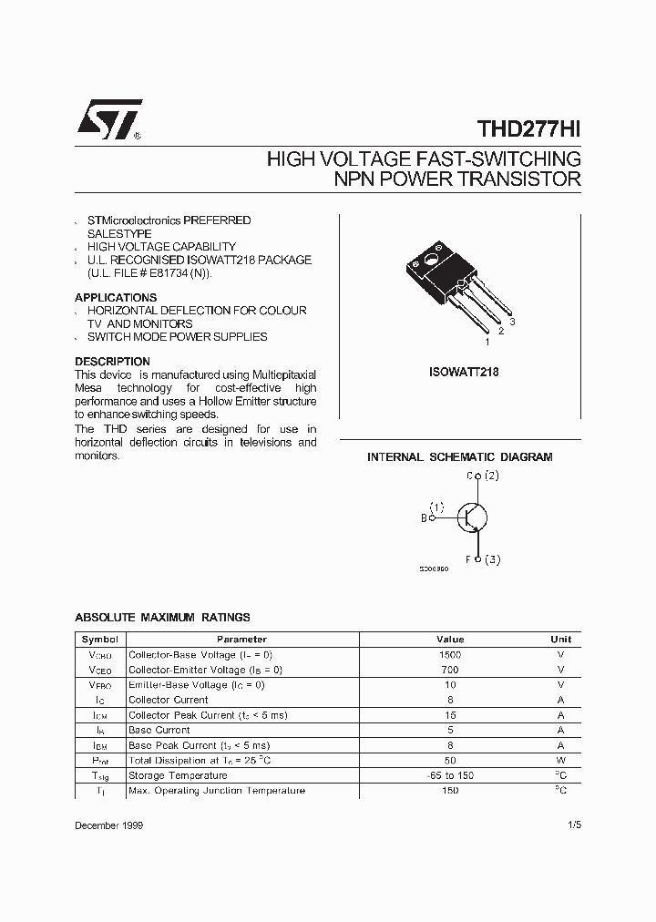 THD277HI_1026222.PDF Datasheet