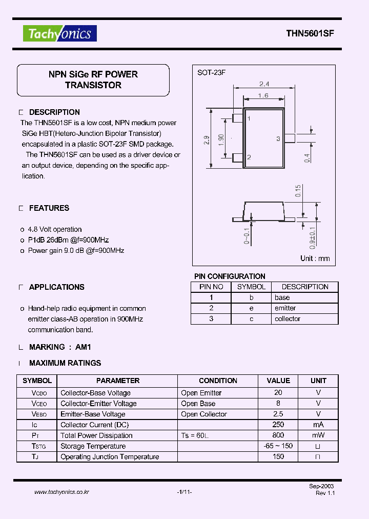 THN5601SF_1019874.PDF Datasheet