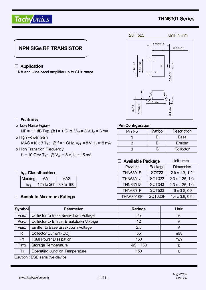 THN6301_1019880.PDF Datasheet